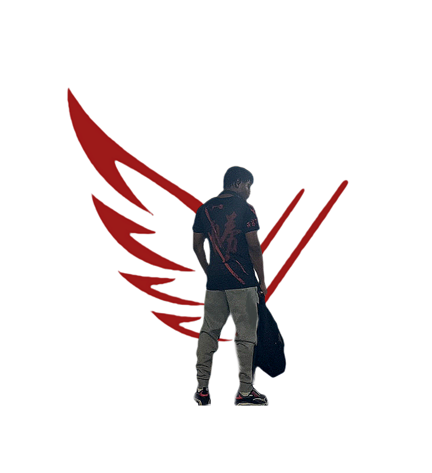 'Victory' Series - Black Compression Short Sleeve Tee