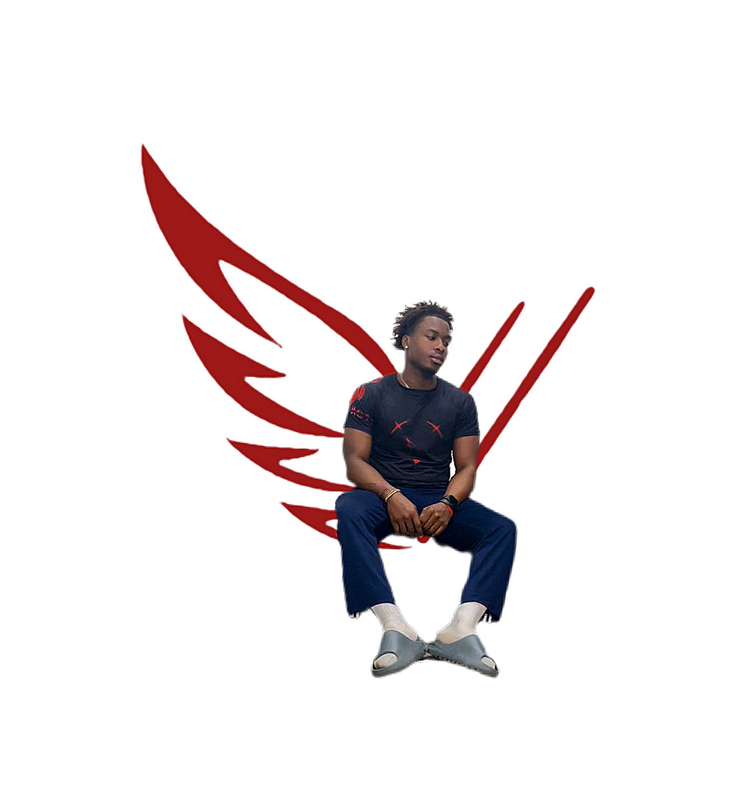 'Victory' Series - Black Compression Short Sleeve Tee