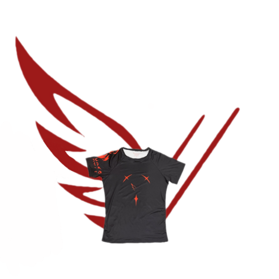 'Victory' Series - Black Compression Short Sleeve Tee